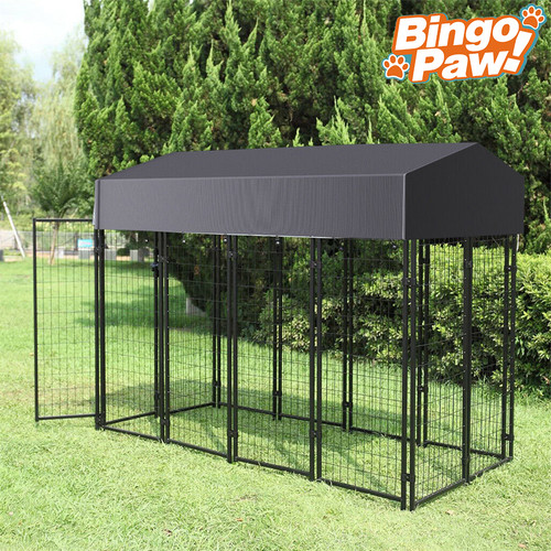 Hundezwinger mit dach - hundezwinger, outdoor