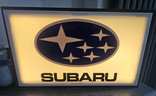 Leucht subaru werbeschild - leucht,