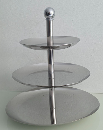Edle etagere verchromt - edle,