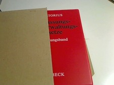 Verfassungs-. und Verwaltungsgesetze. Ergänzungsband Sartorius :