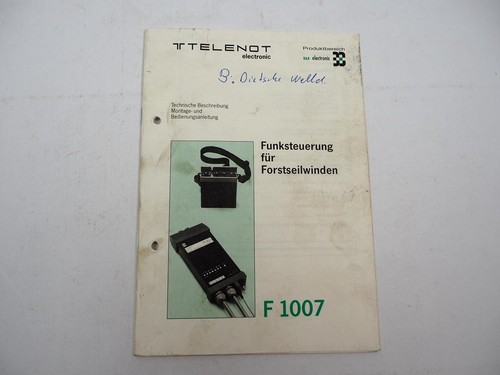 Electronic f1007 telenot - f1007,