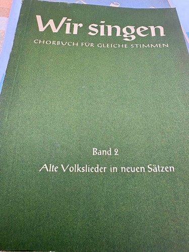 Wir singen chorbuch gleiche - singen,