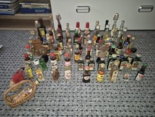 Miniatur schnapsflaschen 71stk
