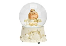 Schneekugel Spieluhr ENGEL