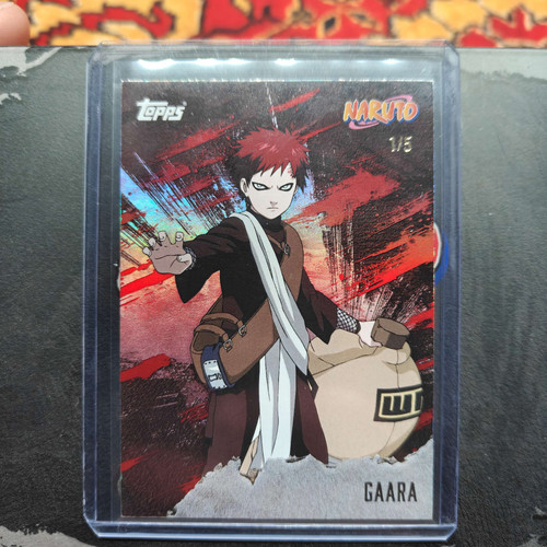 Topps naruto nindo 2025 gaara - naruto,