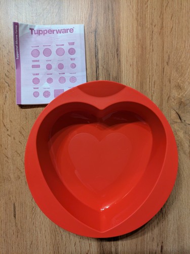Tupperware herzform silikon - tupperware,