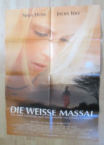 Filmplakat die weisse massai - -,
