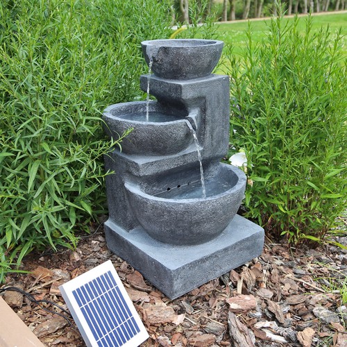 Solar akku springbrunnen - solar,