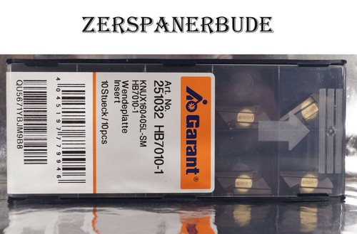 Wendeplatten knux - 10,