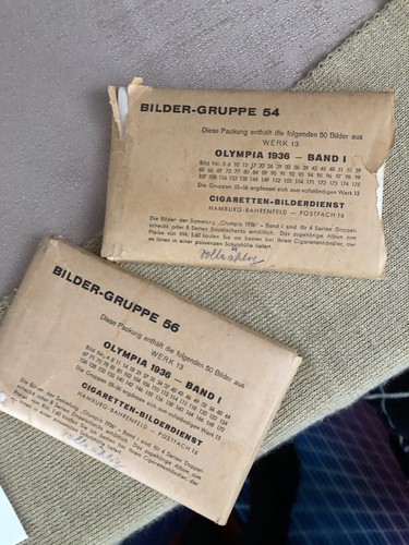 Sammelbilder olympia 1936 - sammelbilder,