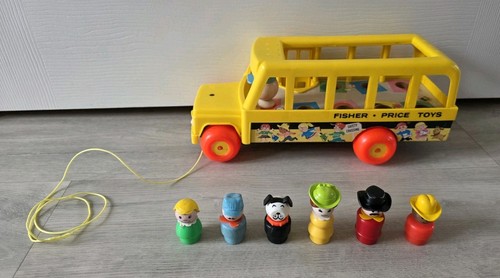 Vintage fisher price gelber - fisher,