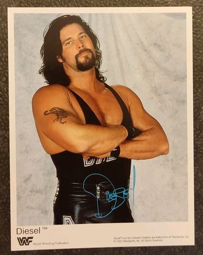 Wwf autogrammkarte diesel - wwf,