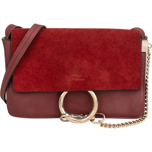 Chloé suede calfskin faye - chloé,