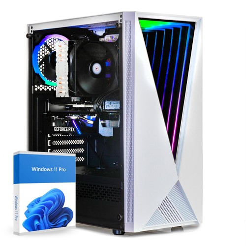 White gaming intel - white, i7