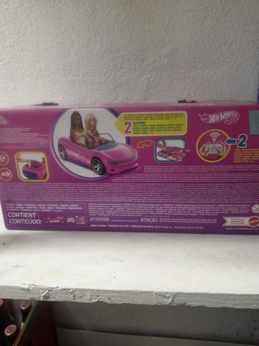 Barbie cabrio auto pink - barbie, in