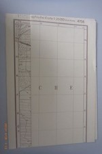 Messtischblatt Nr.4756 Zodel