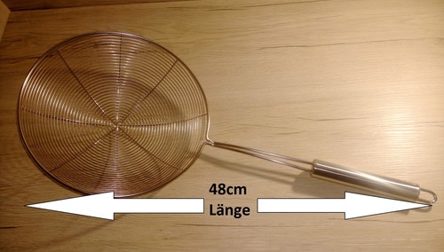 Xxl schaumlöffel küchensieb - schaumlöffel,