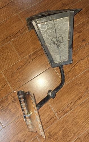 Ddr wandleuchte hoflaterne - wandleuchte,