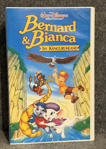 Vhs walt disney bernard - vhs, &