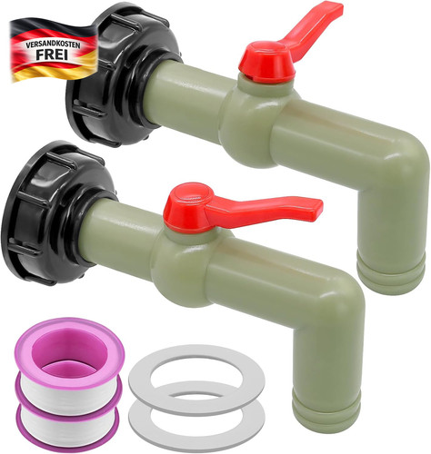 Ibc auslaufhahn set - auslaufhahn, 2
