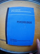 Psychologie-Lehrmaterial pädagogisches Zusatzstudium-DDR Fernstudium 1980-286S