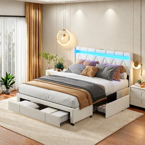 Doppelbett polsterbett - doppelbett,