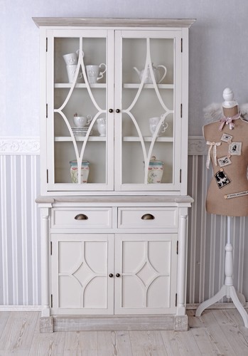 Anrichte landhausstil vitrine - landhausstil,