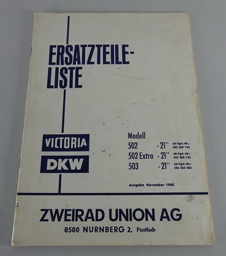 Teilekatalog victoria dkw - teilekatalog,
