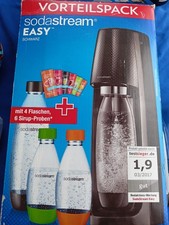 SodaStream Wassersprudler Easy mit 4 Flaschen und 1 Kohlesäureflasche (versiegel