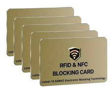 4x RFID Blocker Karte NFC
