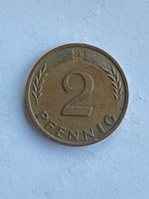2 Pfennig 1969 J Münze BRD