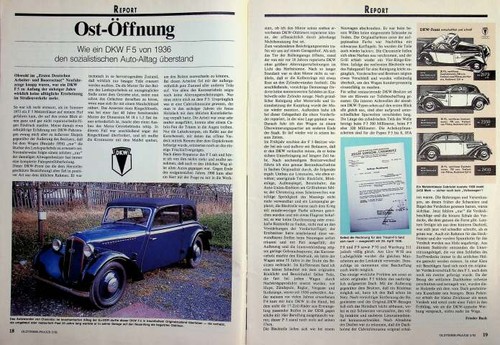 Oldtimer praxis 1139 dkw f5 - oldtimer, 1139)