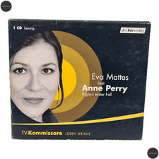 TV Kommissare Eva Mattes liest Anne Perry - Digbys erster Fall Hörbuch CD
