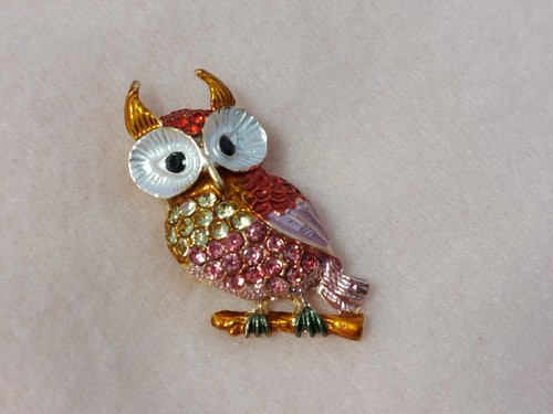 Schmuck brosche vogel eule - schmuck, im