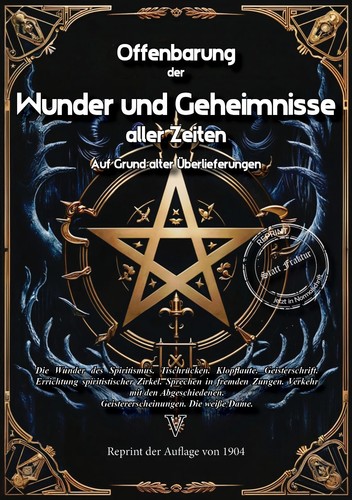Offenbarung der wunder und - der,