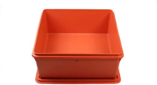 Tupperware box liter orange - tupperware,