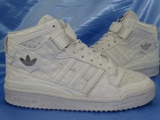 ADIDAS FORUM MID SNEAKER GR 38 2/3 SCHUHE CONSORTIUM SPACE DIVER ALL WHITE /D83