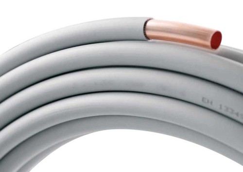 Kupferrohr ummantelt ring - m,