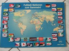 ARAL Magnettafel + 32 Teams Fußball Nationen zum Sammeln  WM 2006