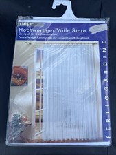 Neu!! Gardine Store Vorhang Schal Weiß 2,45 x 3,00 m