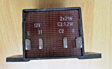 DDR Relais Baustein AB12 für Anhängerbremslicht 12V 2x21W C2:1,2W