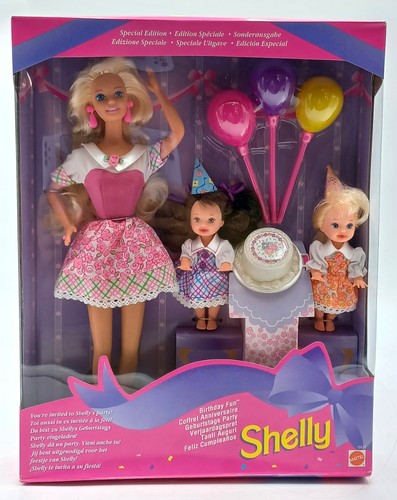1996 barbie shelly birthday - barbie,