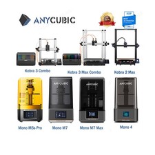 Refurbished ANYCUBIC FDM 3D Drucker Kobra LCD 3D Drucker MONO M7 M5 Wash Cure