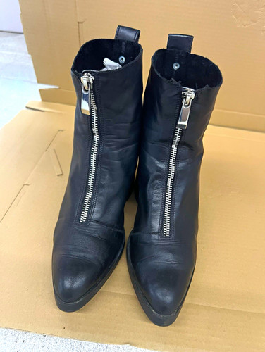 Zara damen leder stiefeletten - damen,