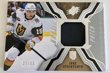 NHL Card-Jake Leschyshyn-Rookie Patch xx/35-SPx 2021-22-Vegas