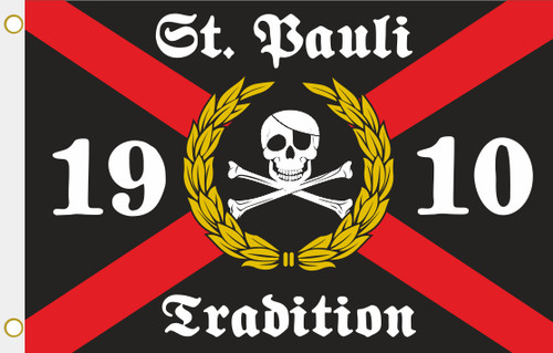 Fahne flagge pauli - st.,
