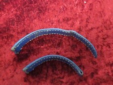 Original EBEL HAIFISCH LEDER ARMBAND 20mm / 18mm BLAU 1911 CHRONO VOYAGER usw.