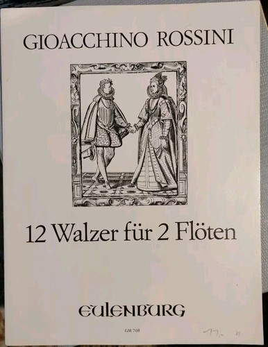 Gioacchino rossini 12 walzer - gioacchino,