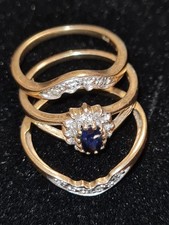 Gr. 54 3er-Ring-Set 375er