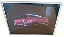 Bild Foto mit Bilderrahmen BMW Coupe M-Modell Fahrzeug Heck Heckansicht